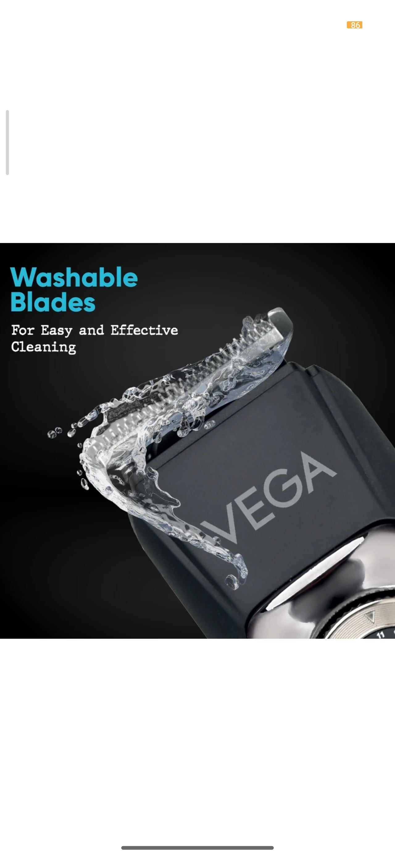 VEGA 9-in-1 Pro Multi Grooming Trimmer for Men (VHTH-32) – 150 min Runtime, 40 Length Settings, Black