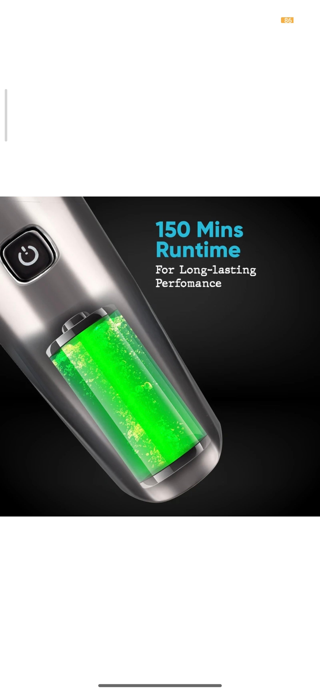 VEGA 9-in-1 Pro Multi Grooming Trimmer for Men (VHTH-32) – 150 min Runtime, 40 Length Settings, Black