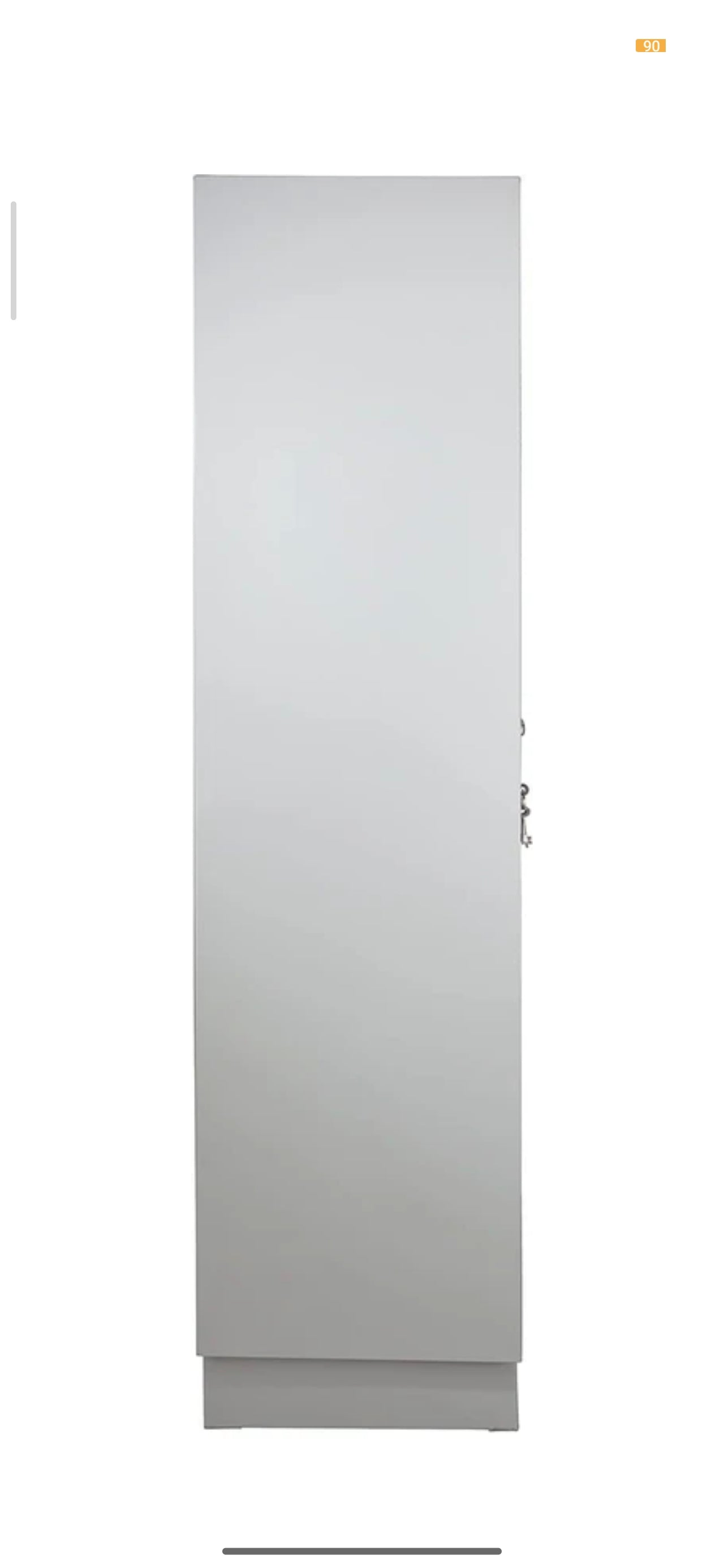 NRK DELUXE Metal Almirah (Finish Color - Brown, Pre-assembled)