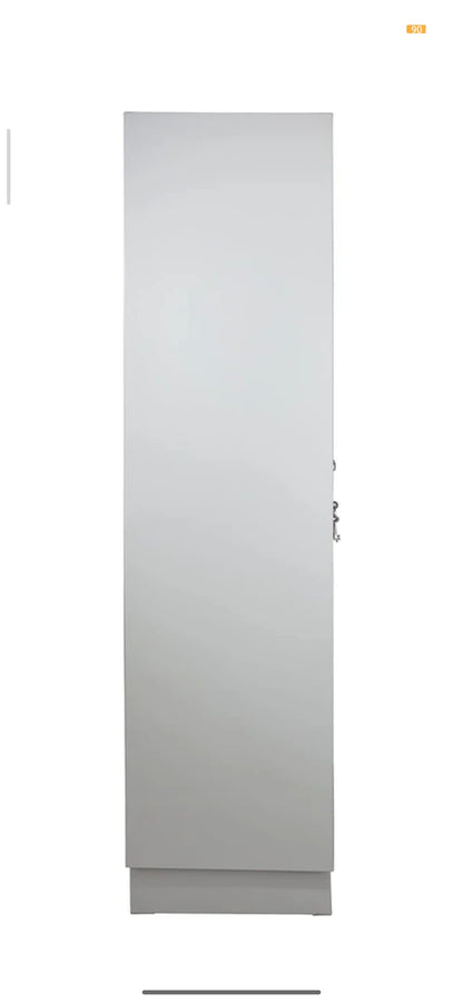 NRK DELUXE Metal Almirah (Finish Color - Brown, Pre-assembled)